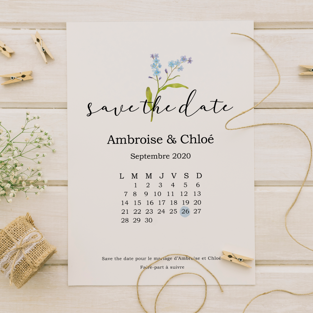 Faire-part de Mariage